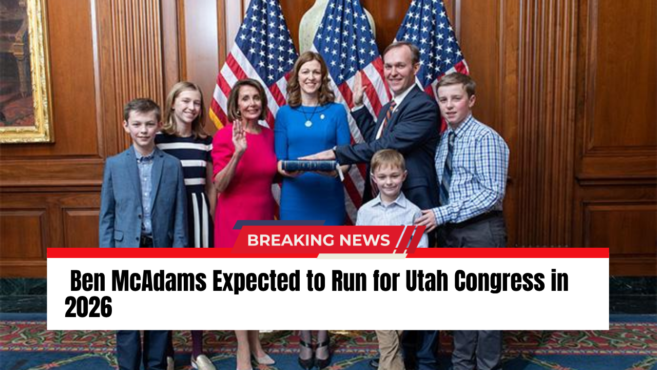 Read more about the article Ben McAdams Expected to Run for Utah Congress in 2026