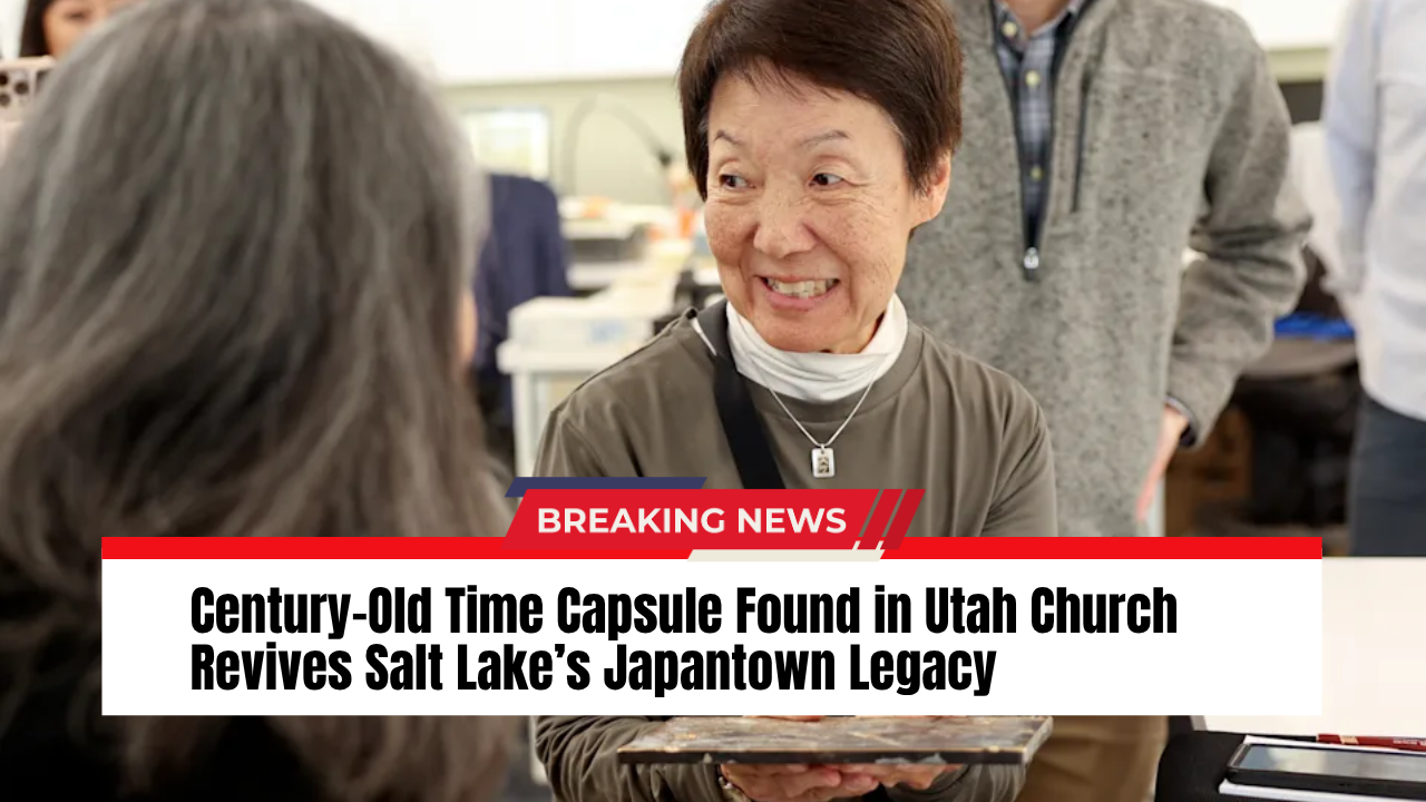 Read more about the article Century-Old Time Capsule Found in Utah Church Revives Salt Lake’s Japantown Legacy