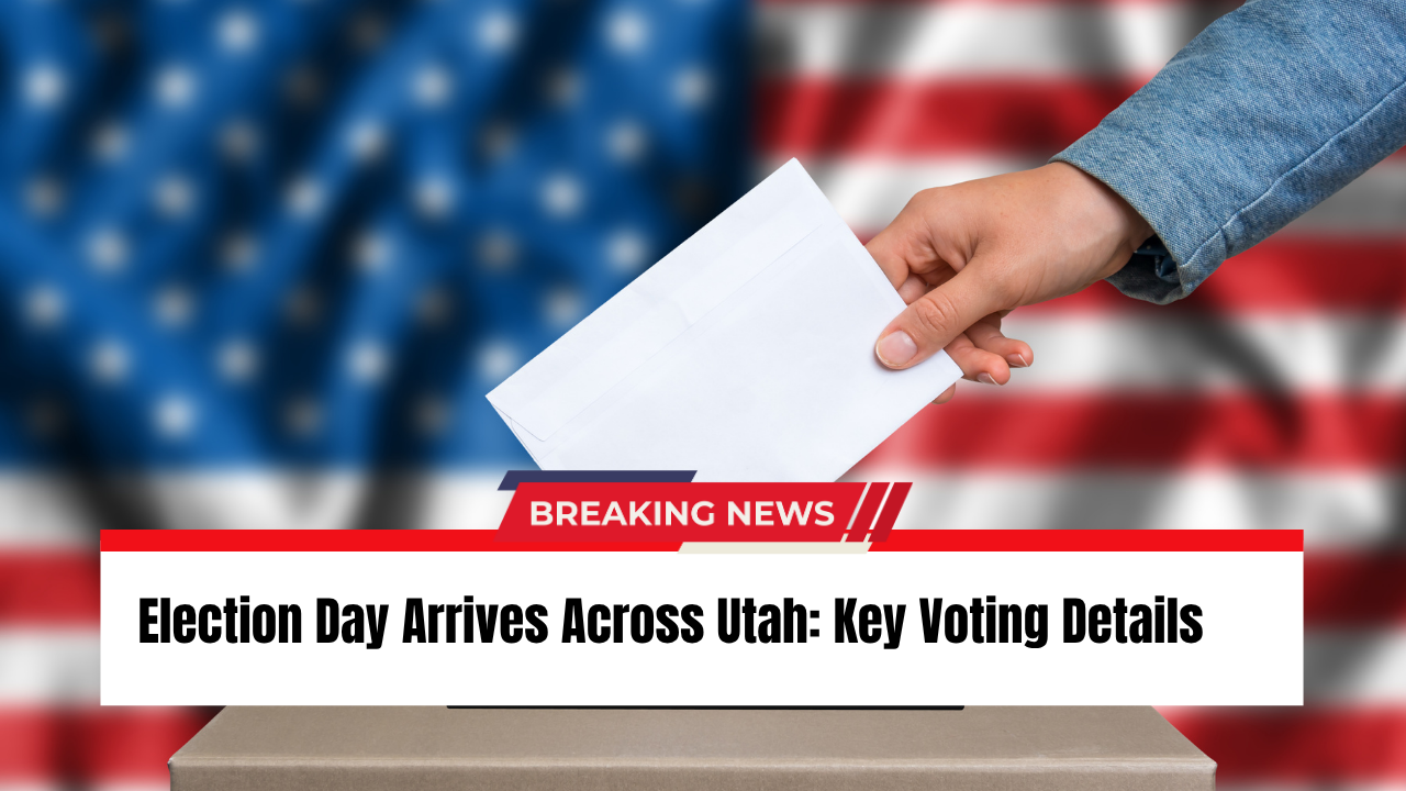 Read more about the article Election Day Arrives Across Utah: Key Voting Details