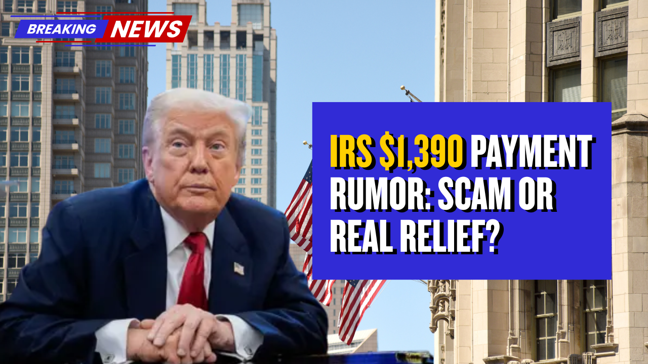 IRS $1,390 Payment Rumor: Scam or Real Relief?