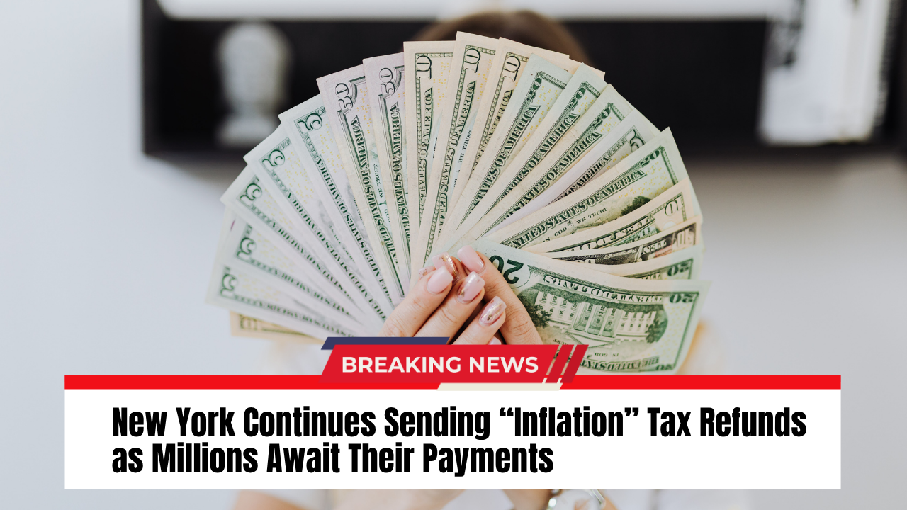 New York Continues Sending “Inflation” Tax Refunds as Millions Await Their Payments
