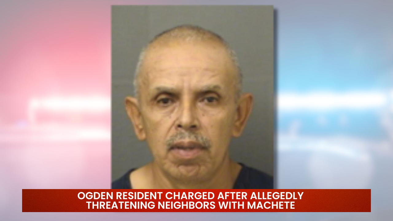 Ogden Resident Charged After Allegedly Threatening Neighbors With Machete