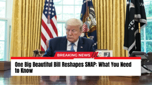 Read more about the article One Big Beautiful Bill Reshapes SNAP: What You Need to Know