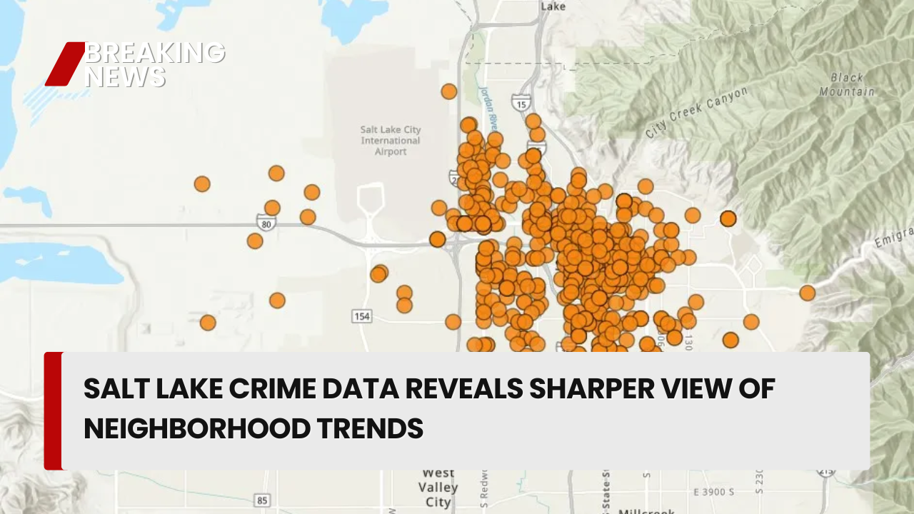 Salt Lake Crime Data Reveals Sharper View of Neighborhood Trends