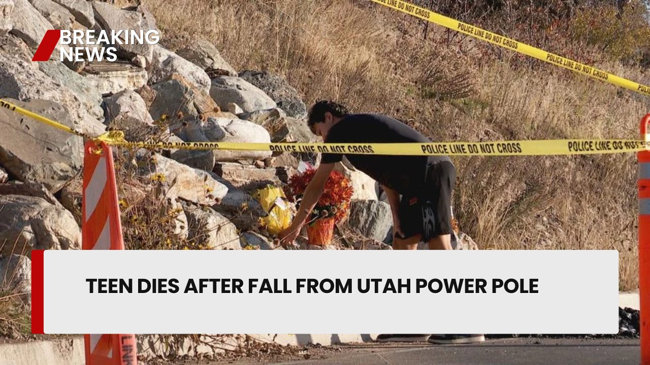 Teen Dies After Fall From Utah Power Pole