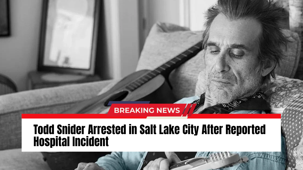 Read more about the article Todd Snider Arrested in Salt Lake City After Reported Hospital Incident