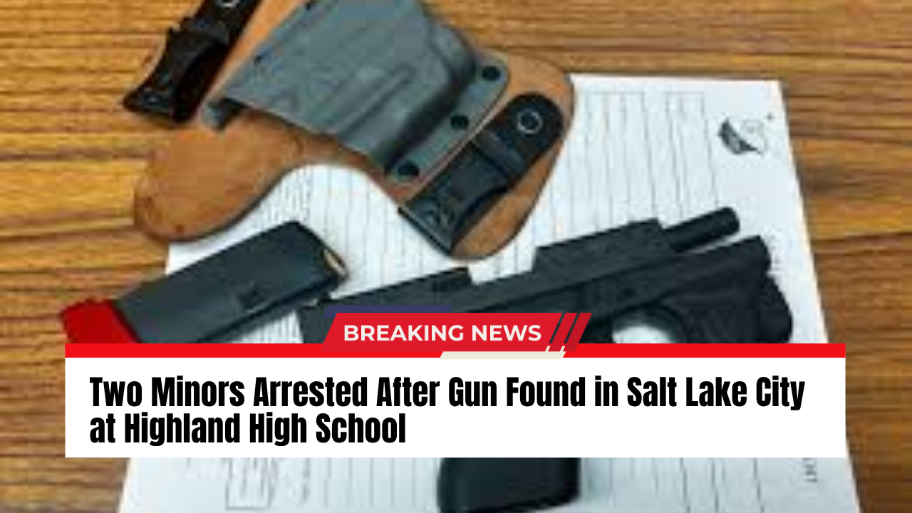 Read more about the article Two Minors Arrested After Gun Found in Salt Lake City at Highland High School