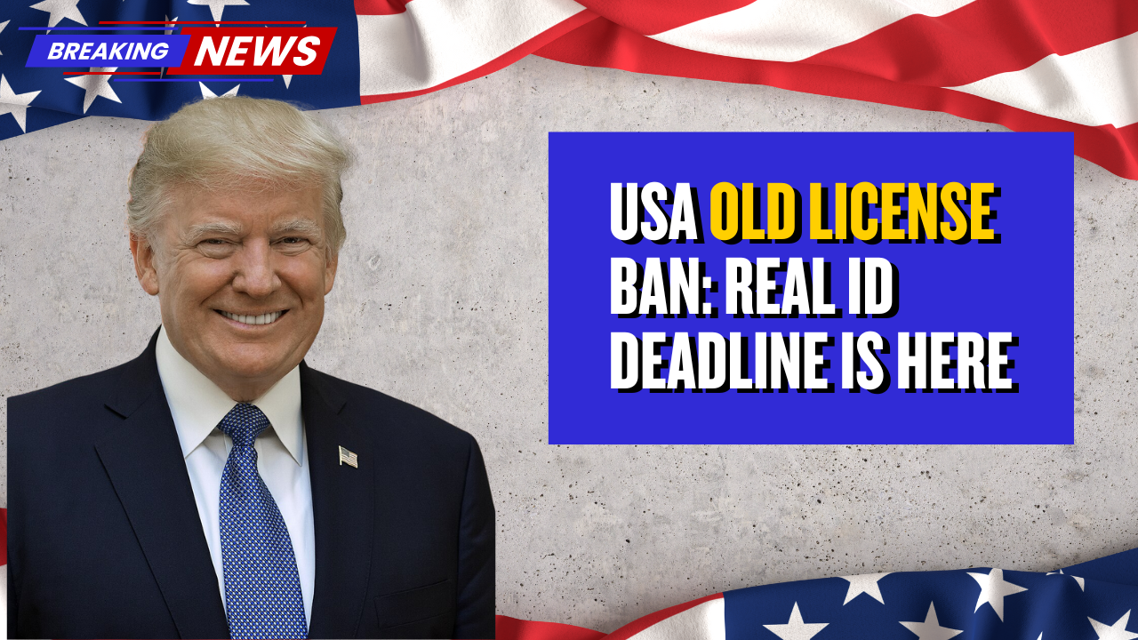 USA Old License Ban: Real ID Deadline Is Here