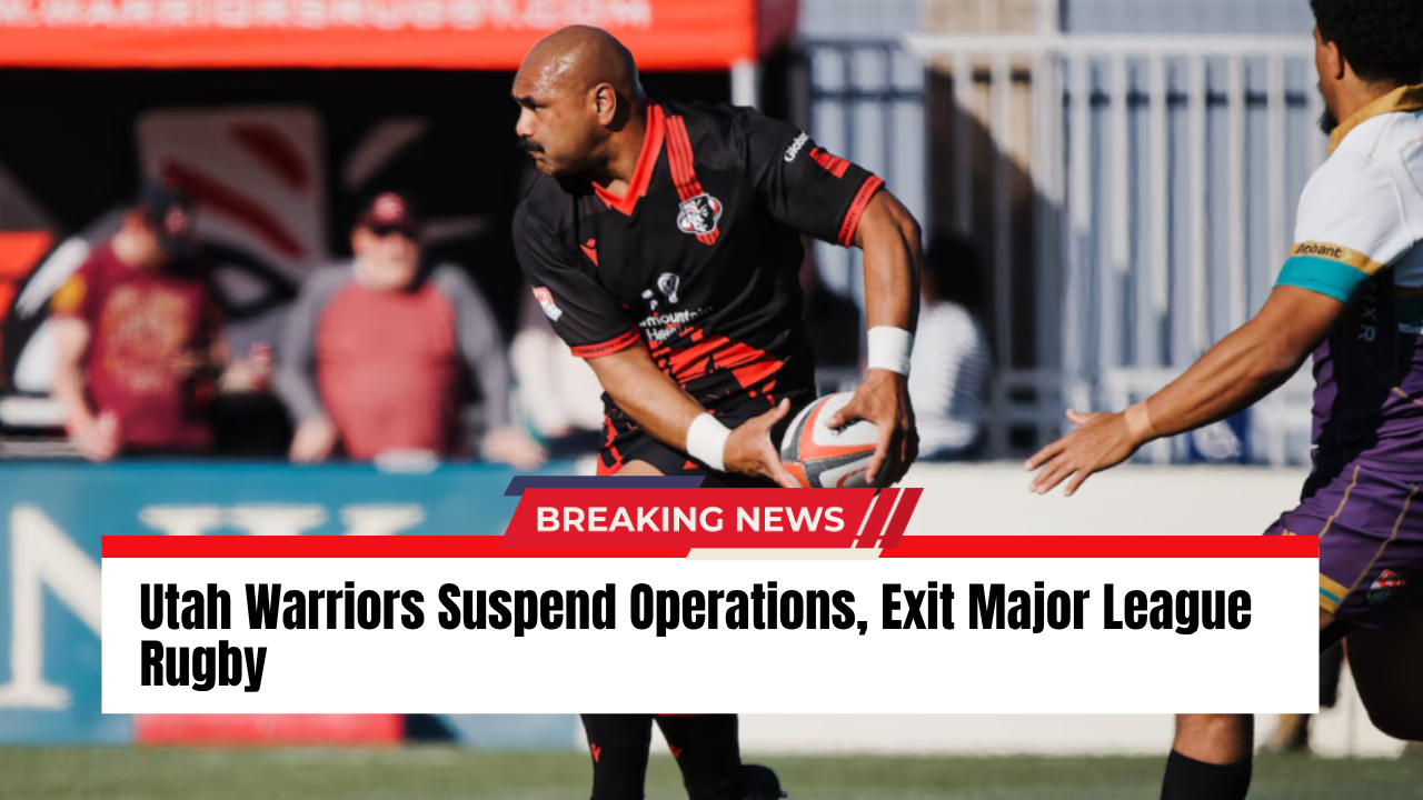 Read more about the article Utah Warriors Suspend Operations, Exit Major League Rugby
