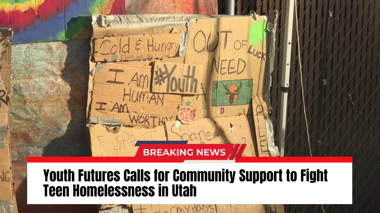 Youth Futures Calls for Community Support to Fight Teen Homelessness in Utah
