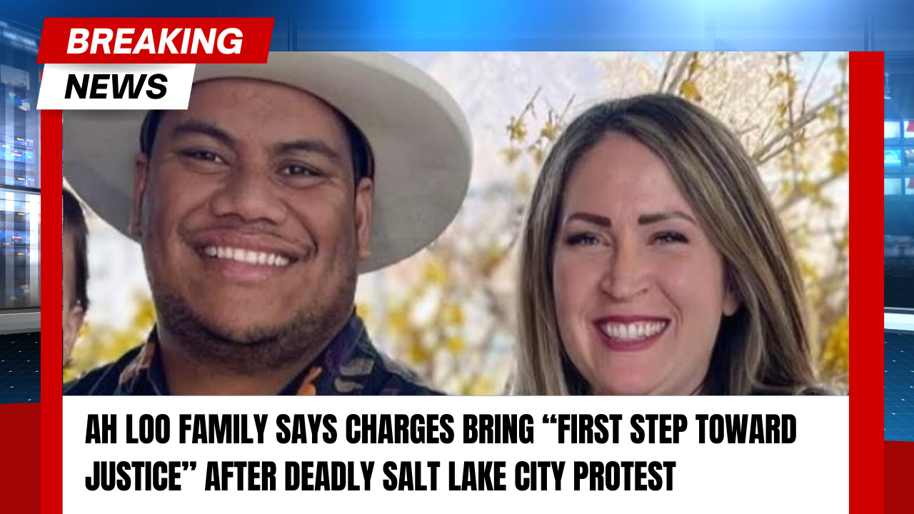 Ah Loo protest shooting, Salt Lake City manslaughter charge, Matthew Scott Alder case, Utah protest death update, Sim Gill announcement