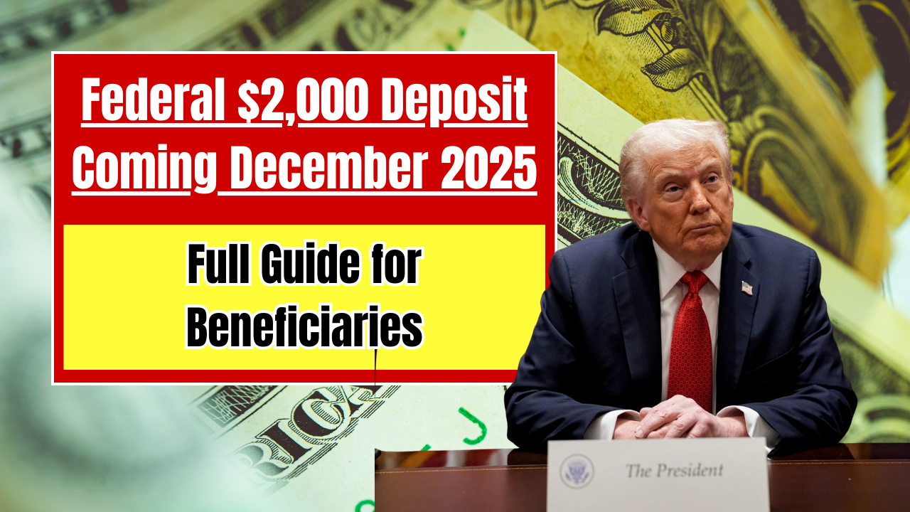 Federal $2,000 Deposit Coming December 2025 Full Guide for Beneficiaries