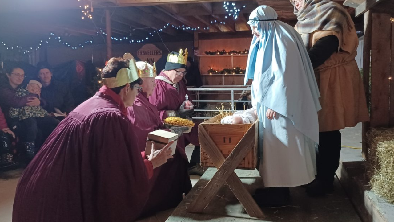 Live Nativity Experience Combines Christmas Spirit with Humanitarian Mission