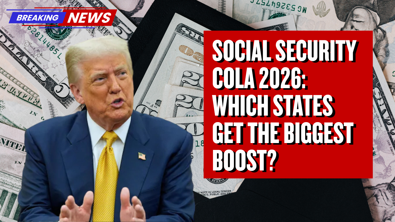 Social Security COLA 2026 Which States Get the Biggest Boost