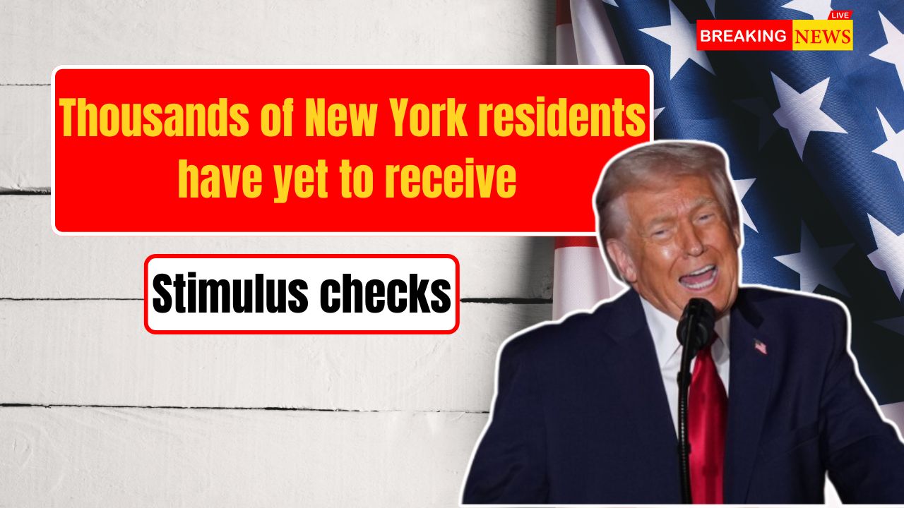 Thousands of New York residents have yet to receive their stimulus checks