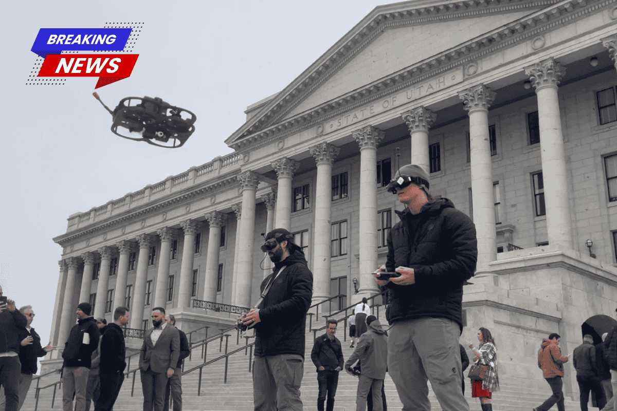 47G Aerospace Stuns with Drone Demo on Utah Defense Day
