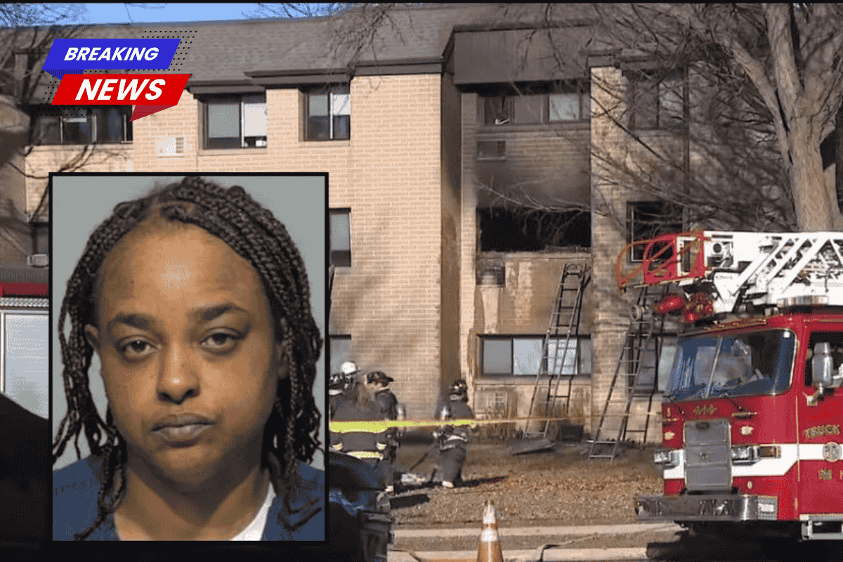 'Burn motherf—er, burn!' Daughter being evicted by father uses 'charcoal fluid' and Bic lighter to set his apartment ablaze with him inside, cops say