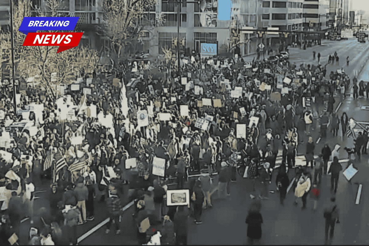 Hundreds gather in Salt Lake to protest against ICE