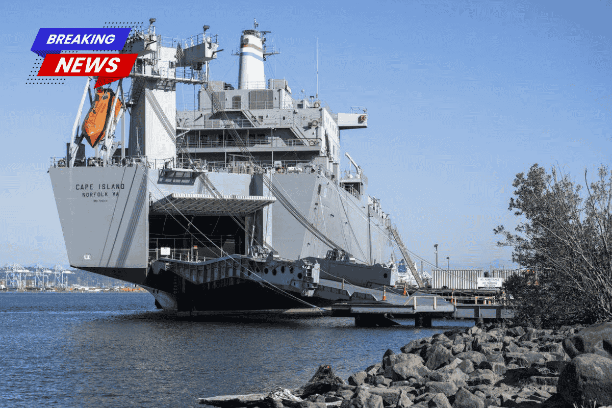 Where is the Cape Island What We Know About the Ship That Has Long Been Parked Along Ruston Way