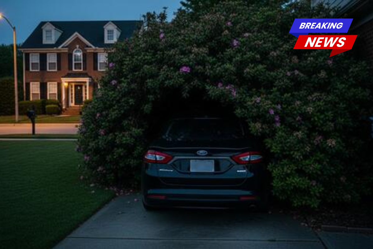 The Smiths are in Florida, but a black sedan has been parked in their driveway for the past three days
