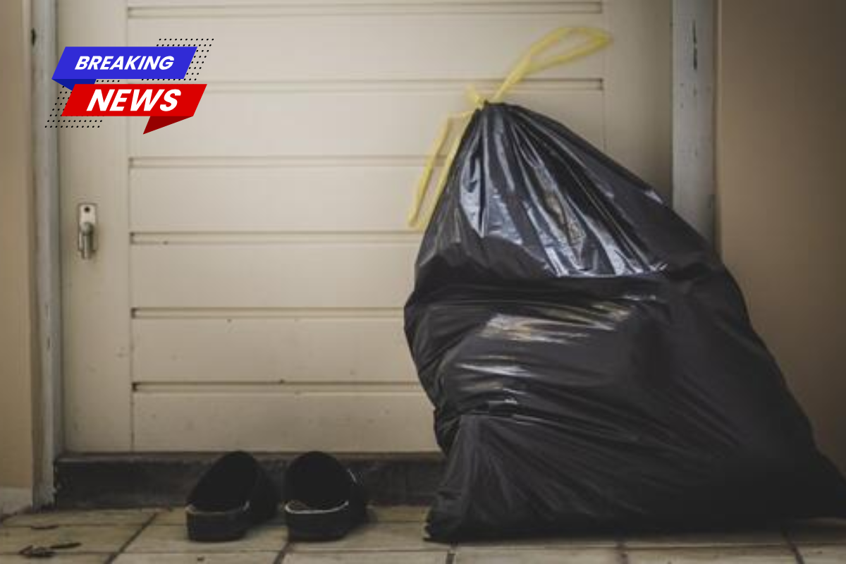 I put a garbage bag outside my door for ten minutes. My neighbor is currently stalking me