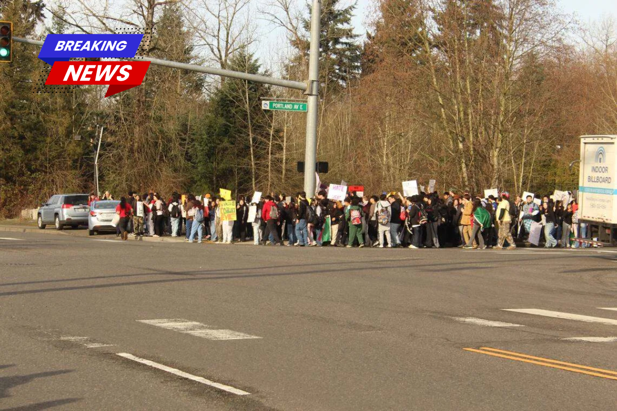 More Pierce County students protest ICE tactics