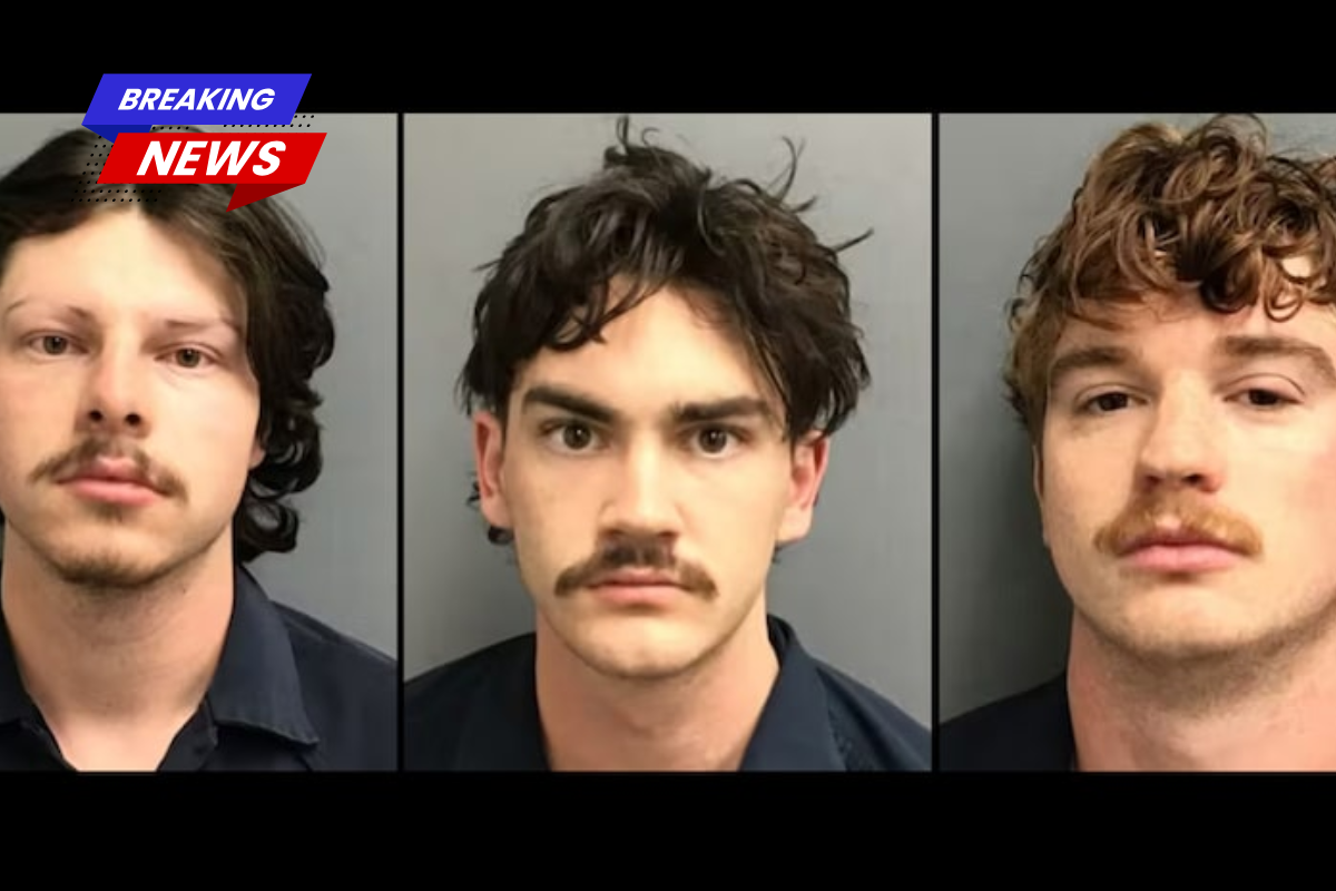 Three fraternity brothers were charged after a pledge died from alcohol poisoning