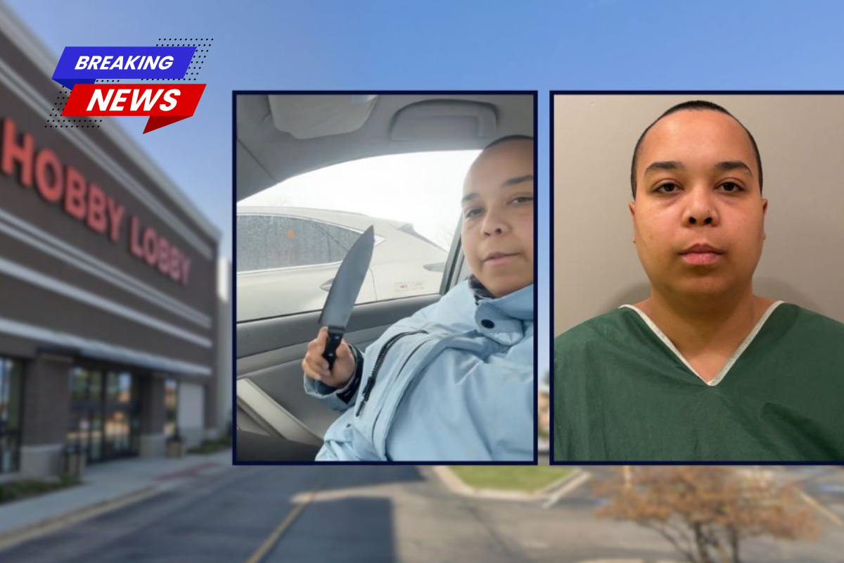 'Guess I outsmarted the cops': Woman strikes two people with her Camry, brags on Facebook about not being caught, then attacks another man with a butcher knife, authorities say.